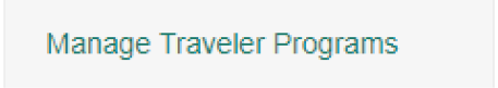 manage traveler programs